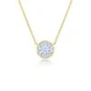 Diamond Pave Disc Necklace 1 Diamond Pave Disc Necklace -Home Decor Shop n 9930 0 dia 18ky 18k di pave disc nk 0104 1783