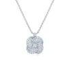 Splendor Clover Diamond Pendant Necklace