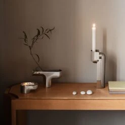 Georg Jensen Nendo Candleholder, Tealight -Home Decor Shop nendo candleholder tealight lifestyle
