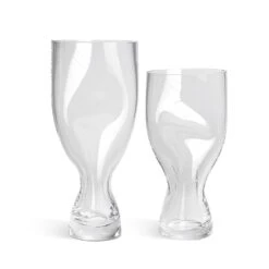 Orrefors Squeeze Vase, Clear
