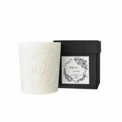 Lavender Candle In Ceramic Vessel