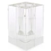 Short Square Glass Vase 1 Short Square Glass Vase -Home Decor Shop ph302vas