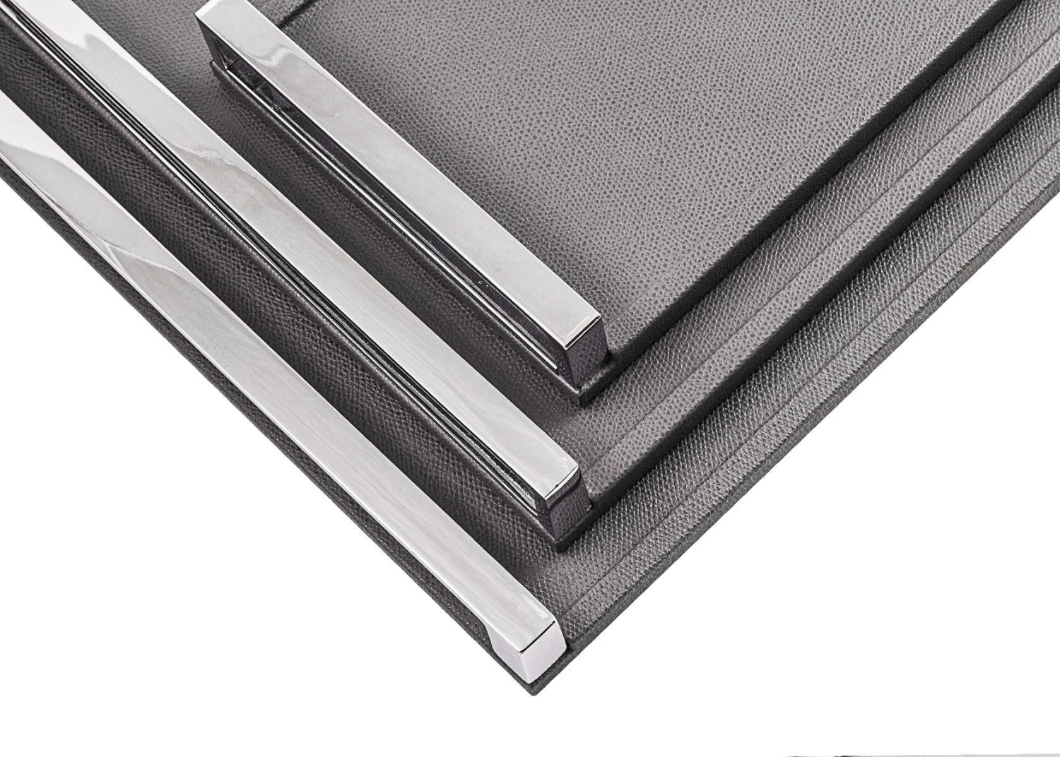 Giove Rectangular Tray, Grey 4 Giove Rectangular Tray, Grey - Image 2