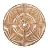 Spoke Placemat, Brown -Home Decor Shop pm2192007brw spoke placemat brown 6517 0821