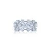 3-Row Diamond Ring -Home Decor Shop r 30185 0 dia 18kw 18kw prng set spaced di 3row rg 0101 1489