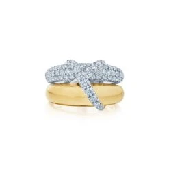 XO 18K Two-Tone Ring