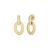 Duchessa Diamond Accent Satin Doorknocker Earrings 1 Duchessa Diamond Accent Satin Doorknocker Earrings -Home Decor Shop roberto coin dutchessa 18k gold small door knocker earring with diamond 7773249ayerx