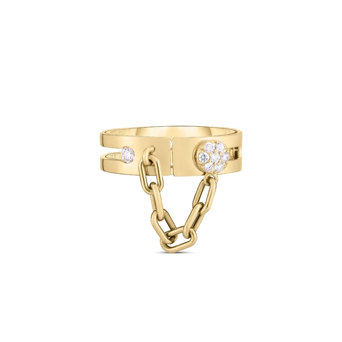 Navarra 18K Gold Diamond Ring 3 Navarra 18K Gold Diamond Ring