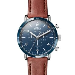 The Canfield Sport 45mm Watch, Midnight Blue