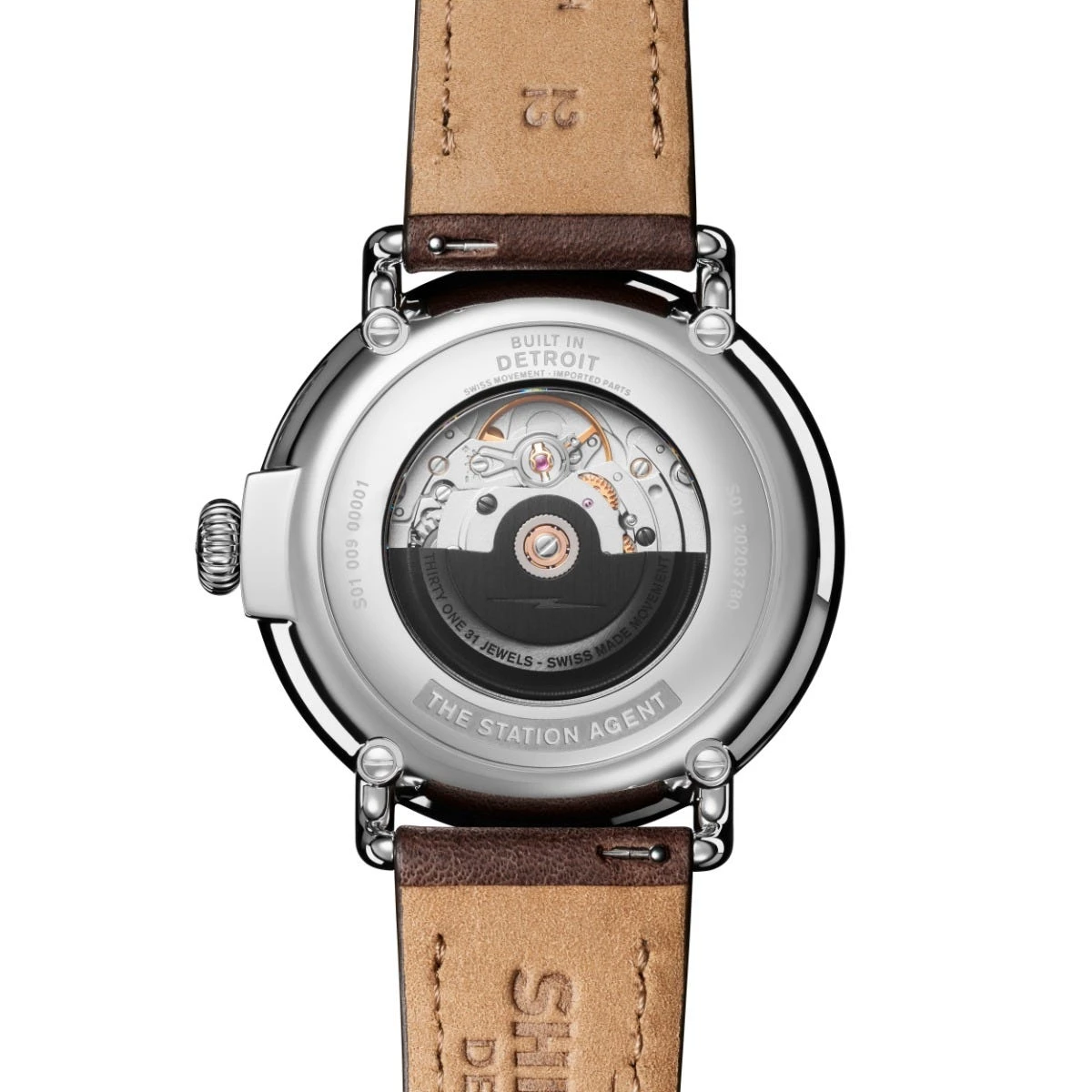 The Station Agent Runwell Automatic Watch, 45mm 6 The Station Agent Runwell Automatic Watch, 45mm - Image 4