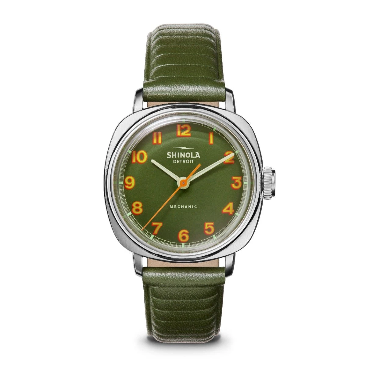 Mechanic 39mm Watch, Dark Olive 3 Mechanic 39mm Watch, Dark Olive