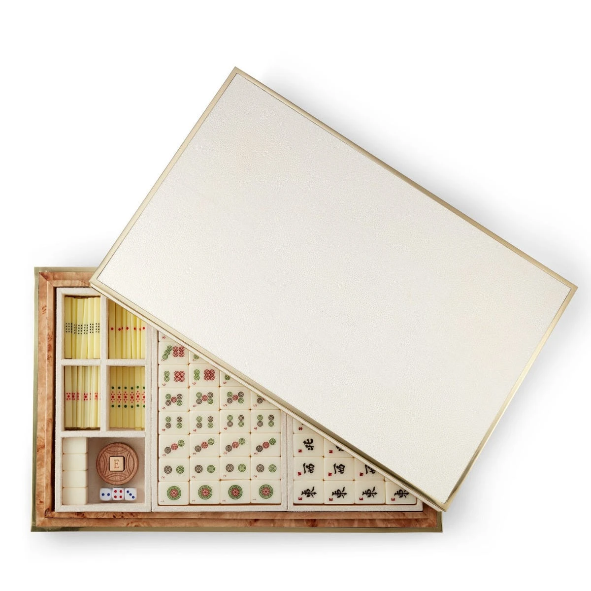 Shagreen Mahjong Set 3 Shagreen Mahjong Set