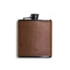 Leather Wrapped Flask, Brown