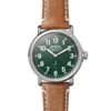 The Runwell 41mm Watch, Green 2 The Runwell 41mm Watch, Green -Home Decor Shop shinola ss 41mm runwell green dl brown 1500x1500 1599 0772