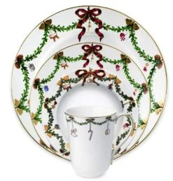 Royal Copenhagen Star Fluted Christmas Dinnerware