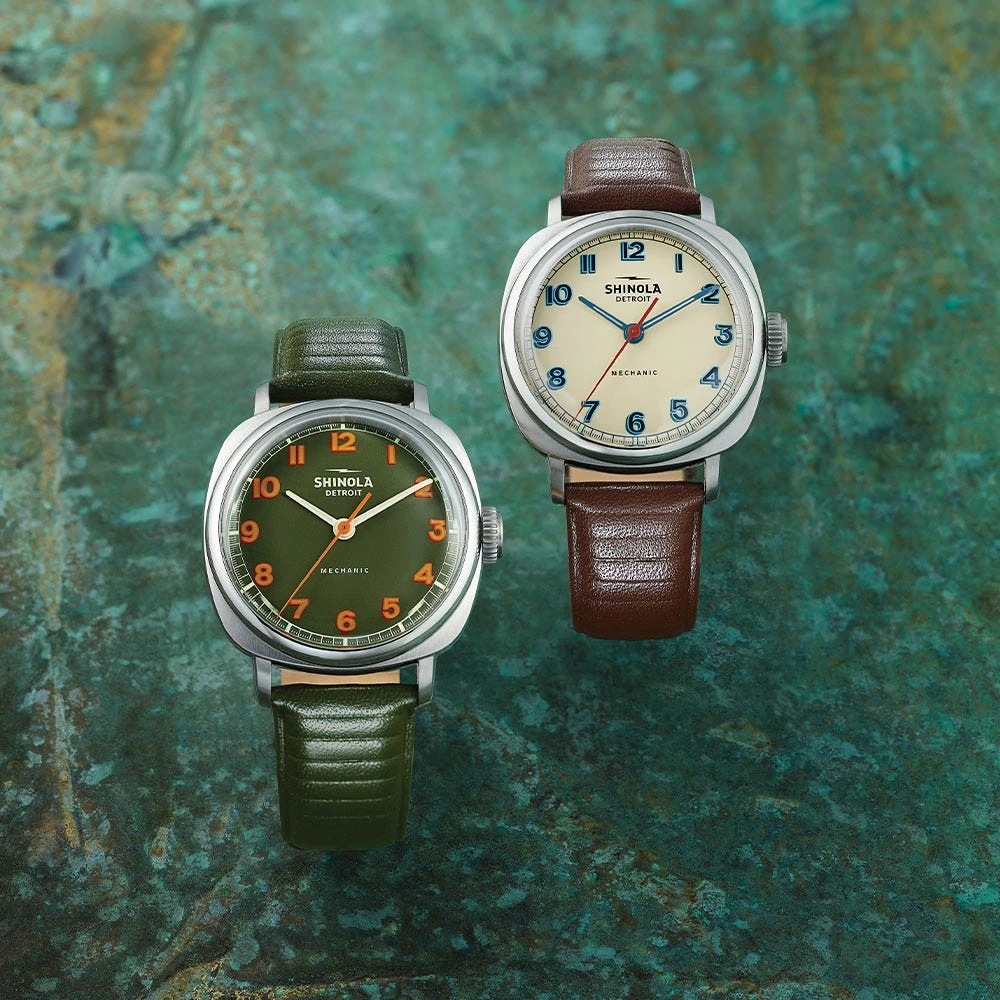 Mechanic 39mm Watch, Cream 4 Mechanic 39mm Watch, Cream - Image 2