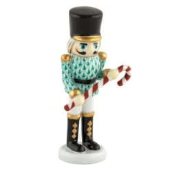 Nutcracker With Candy Cane, Green
