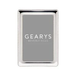 Bead & Plain Sterling Frame