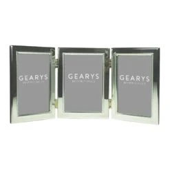 Beaded Border Triple Frame