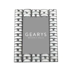 Curved Brix Crystal Glass Frame