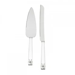 Wedgwood Vera Wang Love Knots Cake & Trowel Set