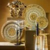 Versace Medusa Rhapsody Dinnerware 2 Versace Medusa Rhapsody Dinnerware -Home Decor Shop versace medusarhapsody dinnerware lifestyle 2