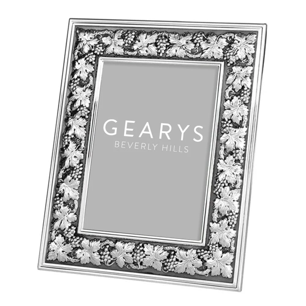 Vine & Grape Sterling Frame 3 Vine & Grape Sterling Frame