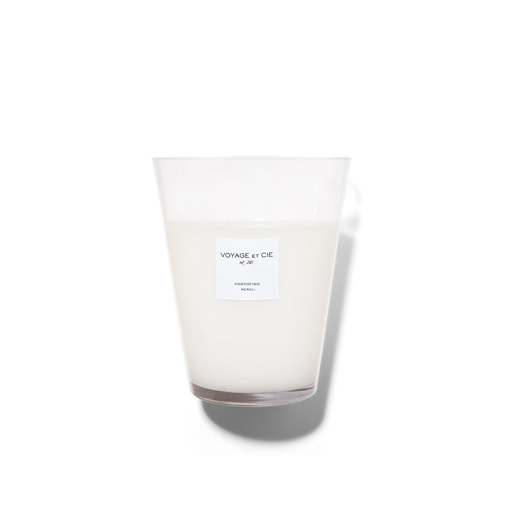 Portofino Neroli Candle, French Cut Wide 3 Portofino Neroli Candle, French Cut Wide