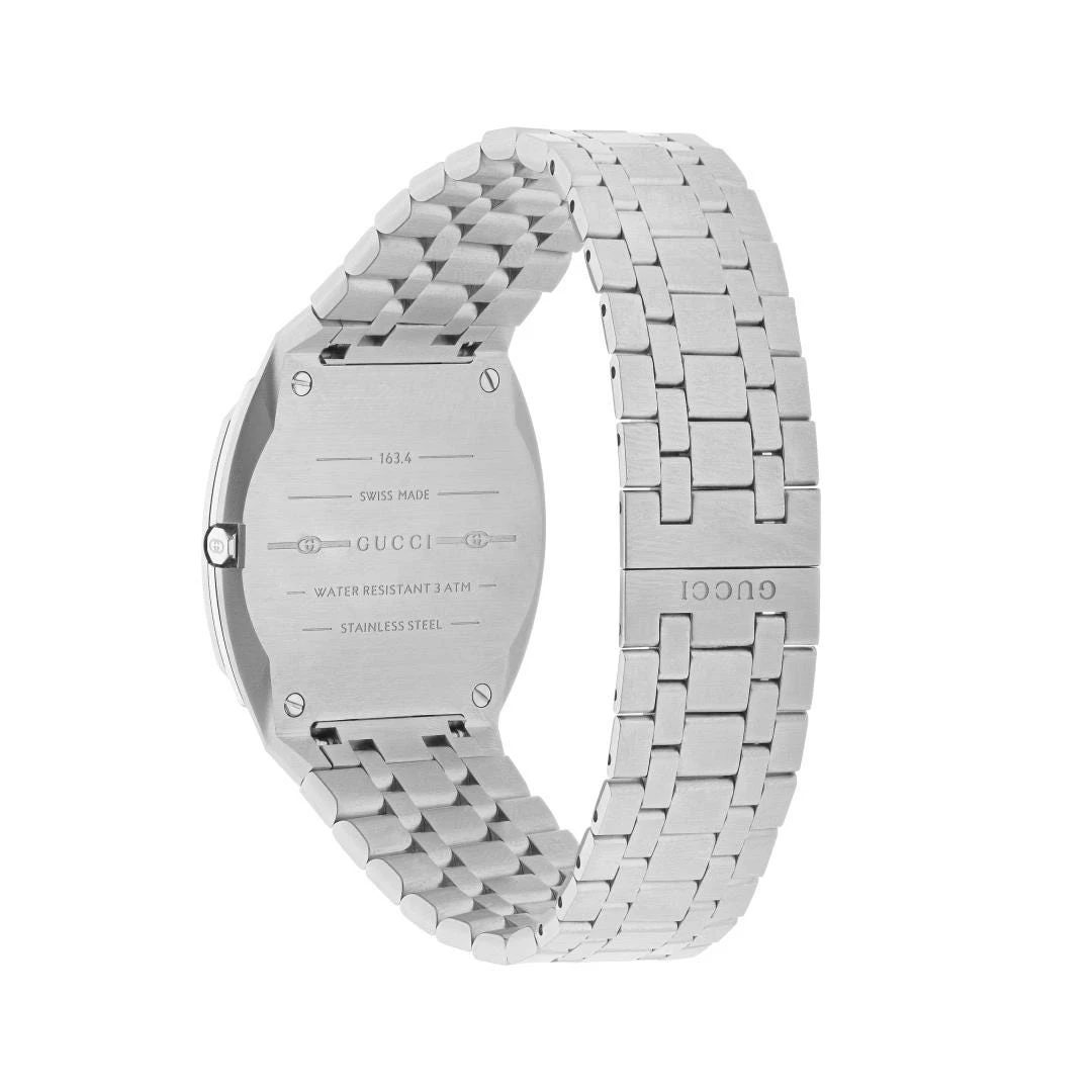 Gucci 25h Silver Dial Watch 6 Gucci 25h Silver Dial Watch - Image 4