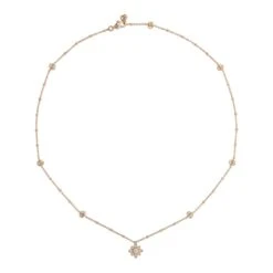 Gucci Flora GG Station Necklace