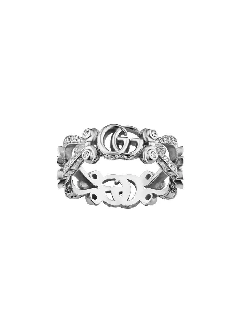 Flora Diamond Pave Ring 3 Flora Diamond Pave Ring