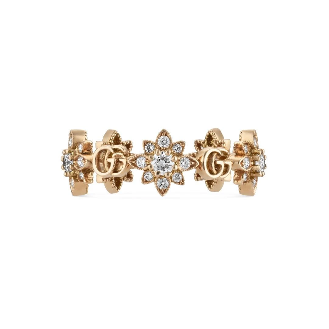 Gucci Flora GG Station Eternity Ring 4 Gucci Flora GG Station Eternity Ring - Image 2
